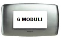 LEGRAND - LEG685638 VELA TONDA-ALLUMINIO SATINATO 6M