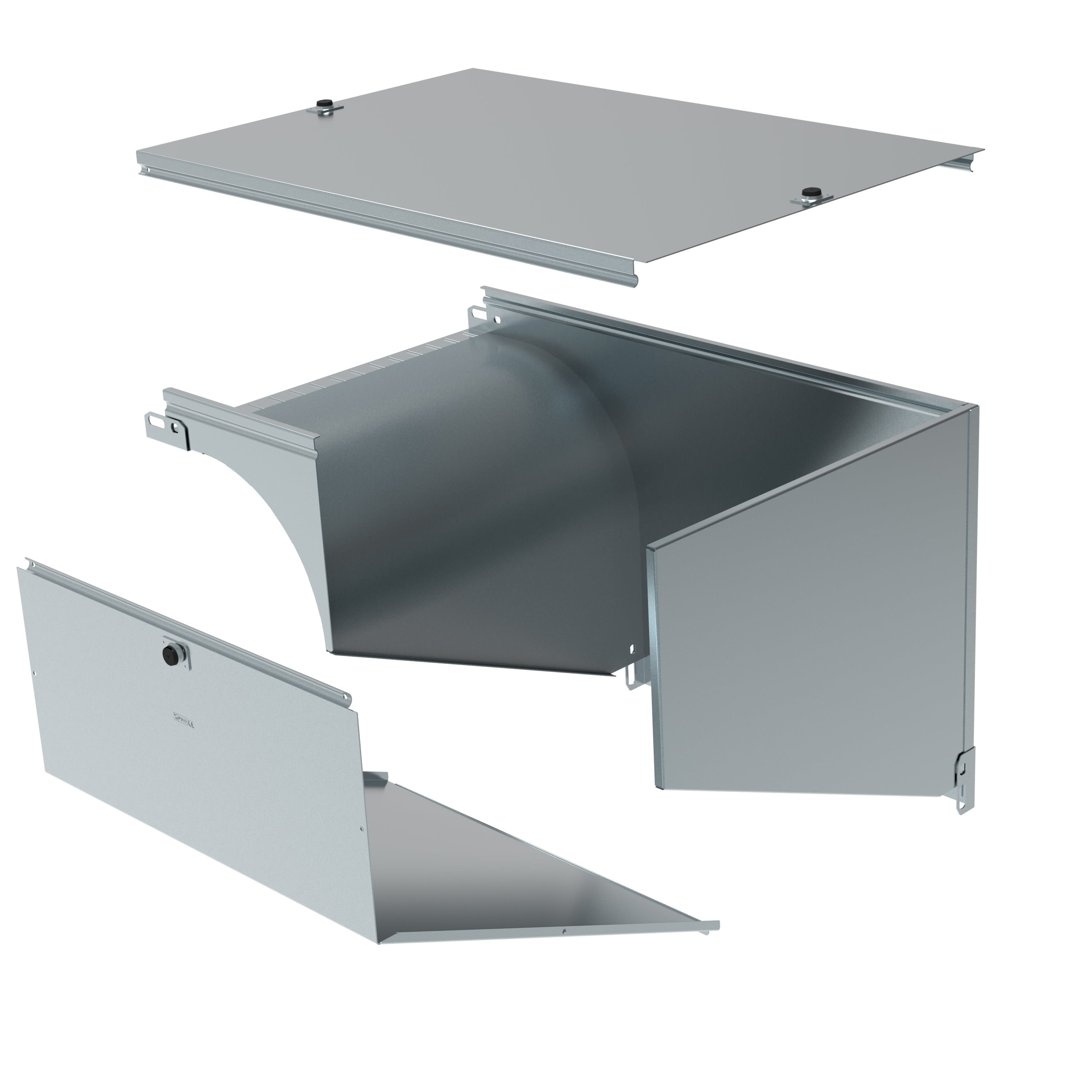 LEGRAND - LEG480690 P31-CURVA SX VAR PIANO DISCESA 500X50 Z