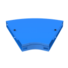 LEGRAND - LEG484367 P31-CURVA PIANA 45D 500X50 GP