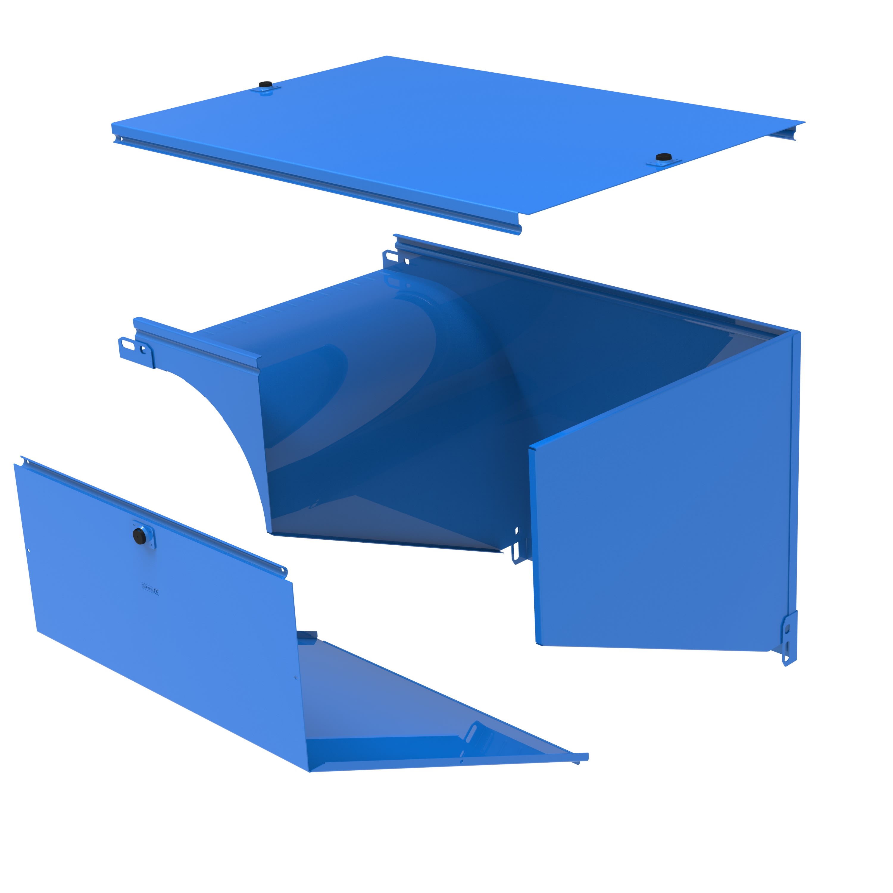 LEGRAND - LEG484689 P31-CURVA SX VAR PIANO DISCESA 400X50 GP