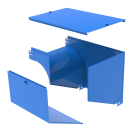 LEGRAND - LEG484704 P31-CURVA SX VAR. PIANO DISCESA 100X400