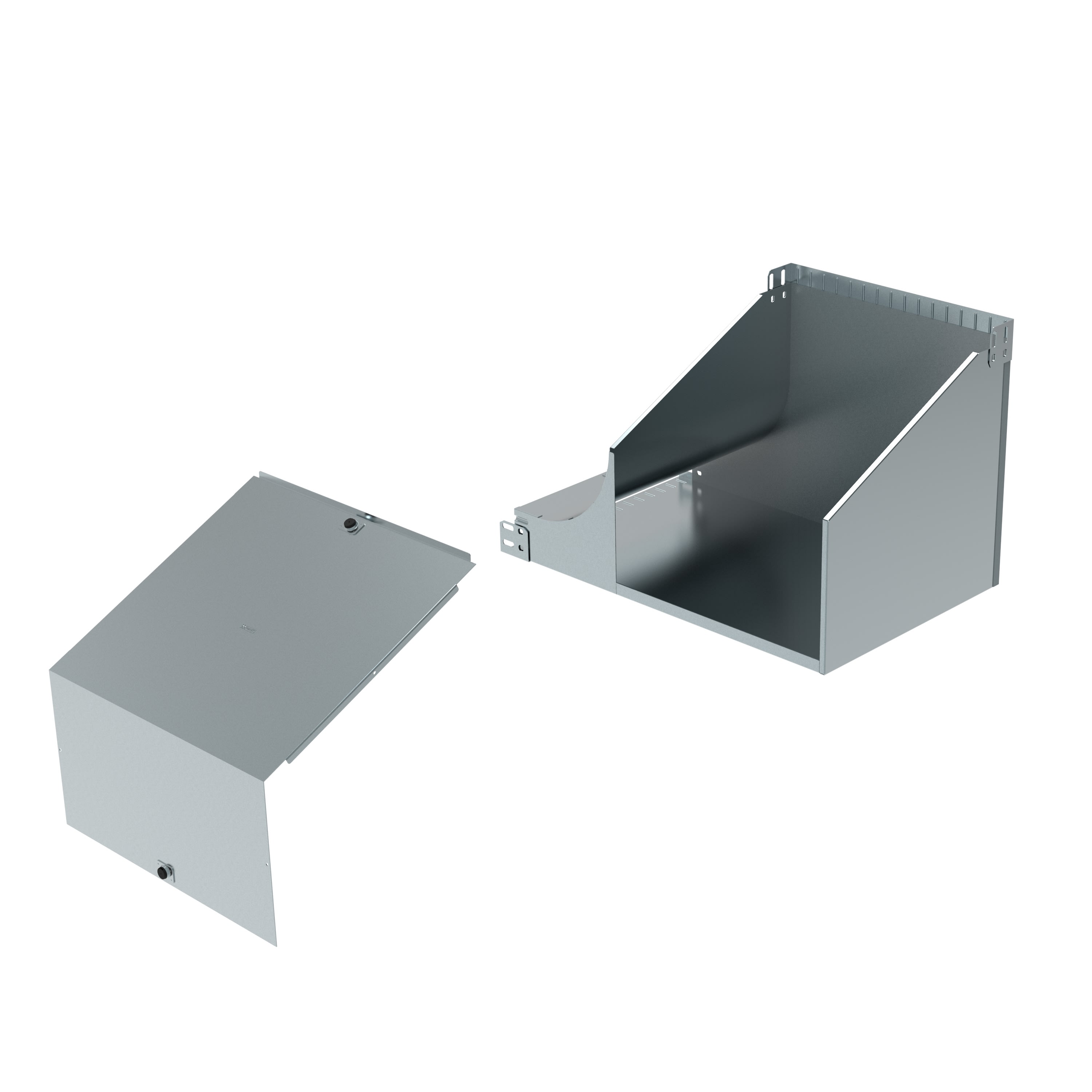 LEGRAND - LEGAF400C P31-CURVA SX VAR. PIANO SALITA 400X75 C