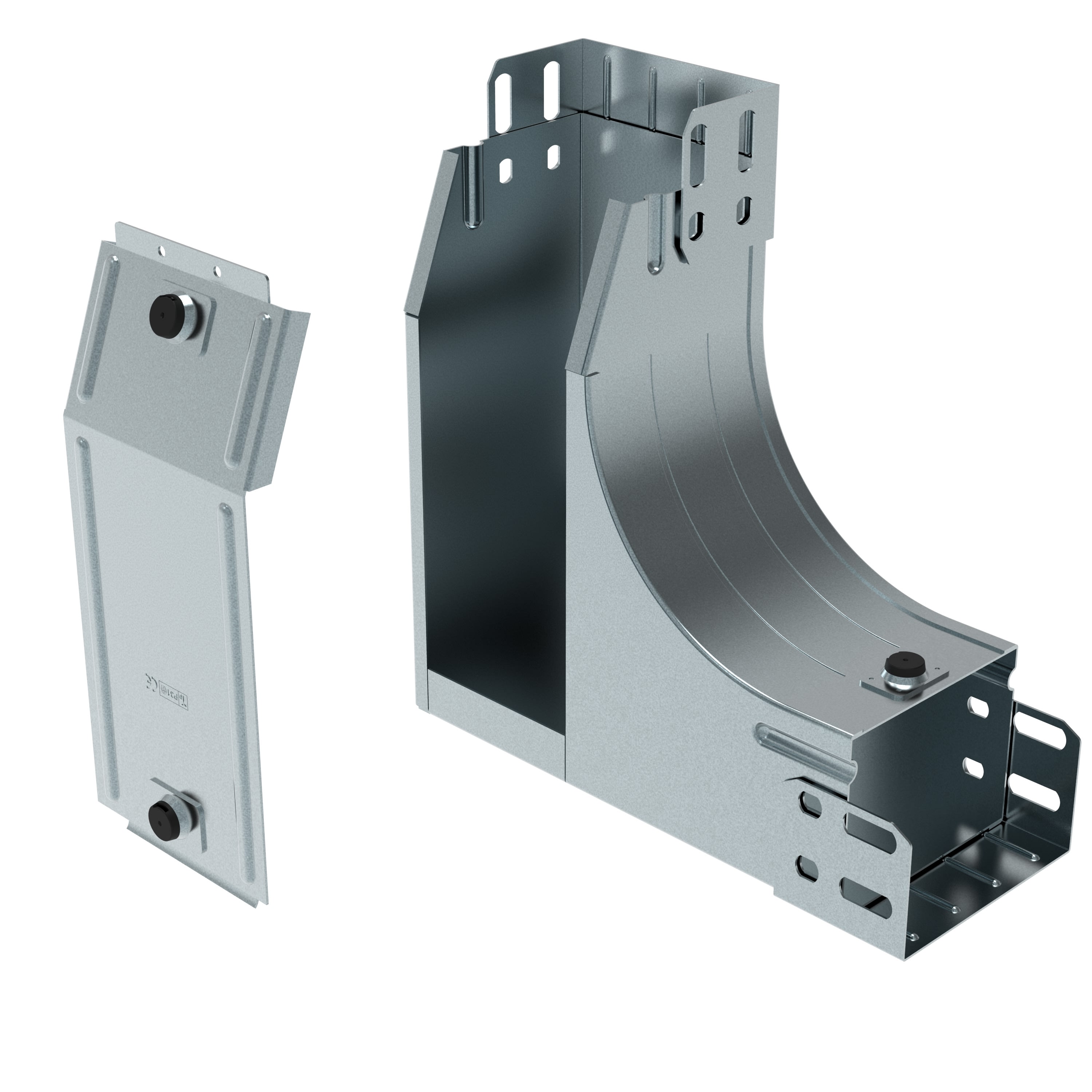 LEGRAND - LEGAG150C P31-CURVA DX VAR. PIANO SALITA 150X75 C