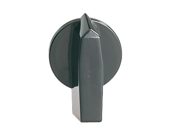 LOVATO - LOV7A114 MANOPOLA NERA MOSTRINA 65X65MM ASTA 6MM