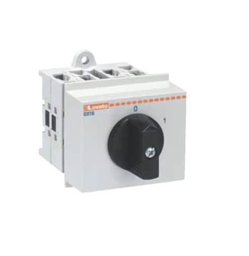 LOVATO - LOVGX1687O48 M.VIA 1-4 2P 16A MODULARE PER GUIDA DIN