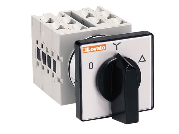 LOVATO - LOVGX20H11U INVERTITORE 3P 3POS.MONT. FRONTALE 65X65