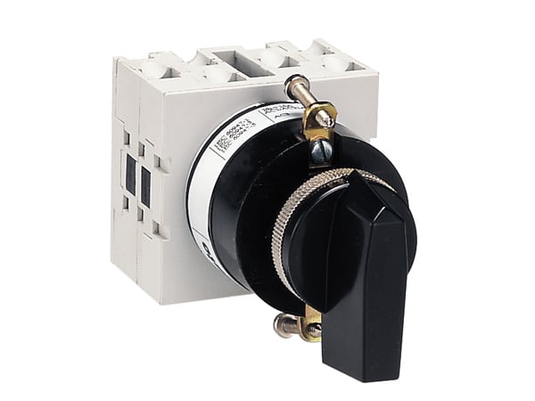 LOVATO - LOVGX1691U11 INT. 2P 16A MONT FRONT MAN. NERA D.22MM