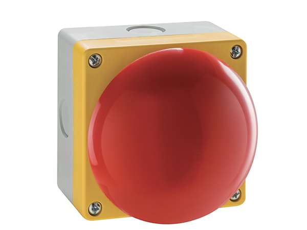 LOVATO - LOVLP9P02R PULS. PALMO ROSSO SGANCIO TRAZIONE 2NC