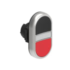 LOVATO - LOVLPCBL7112 PULSANTI DOPPI RASATI N/R+IND.LUM.