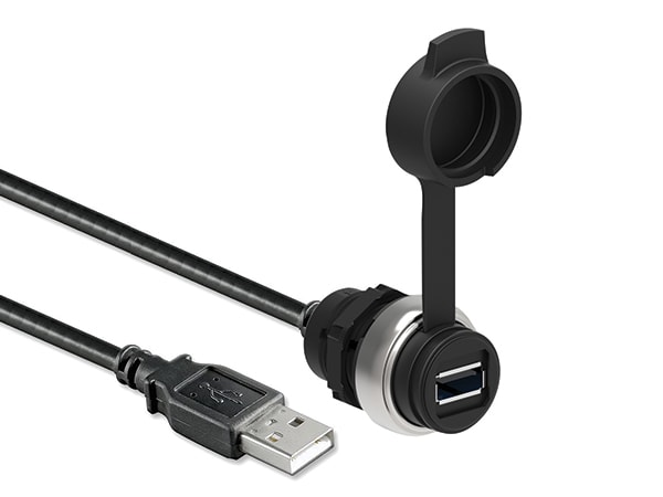 LOVATO - LOVLPCD01L100 INTERFACCIA USB 3.0 A/A CON CAVO 1 METRO