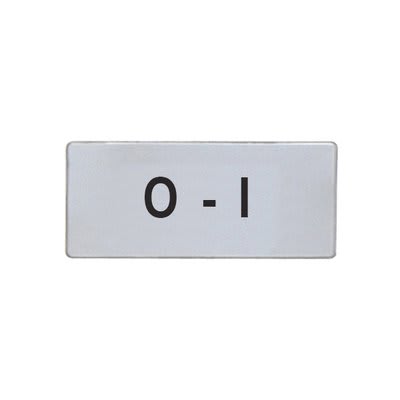 LOVATO - LOVLPXAGB203 ETICHETTA SELETTORI O-I