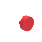 LOVATO - LOVLPXB204 TAPPO SPORG. ROSSO PULSANTI A IMPULSO