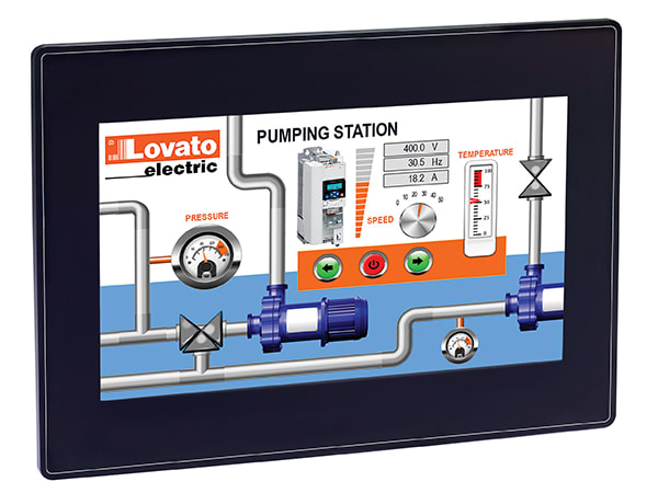 LOVATO - LOVLRHA10 HMI DISPLAY 10 TFT LCD