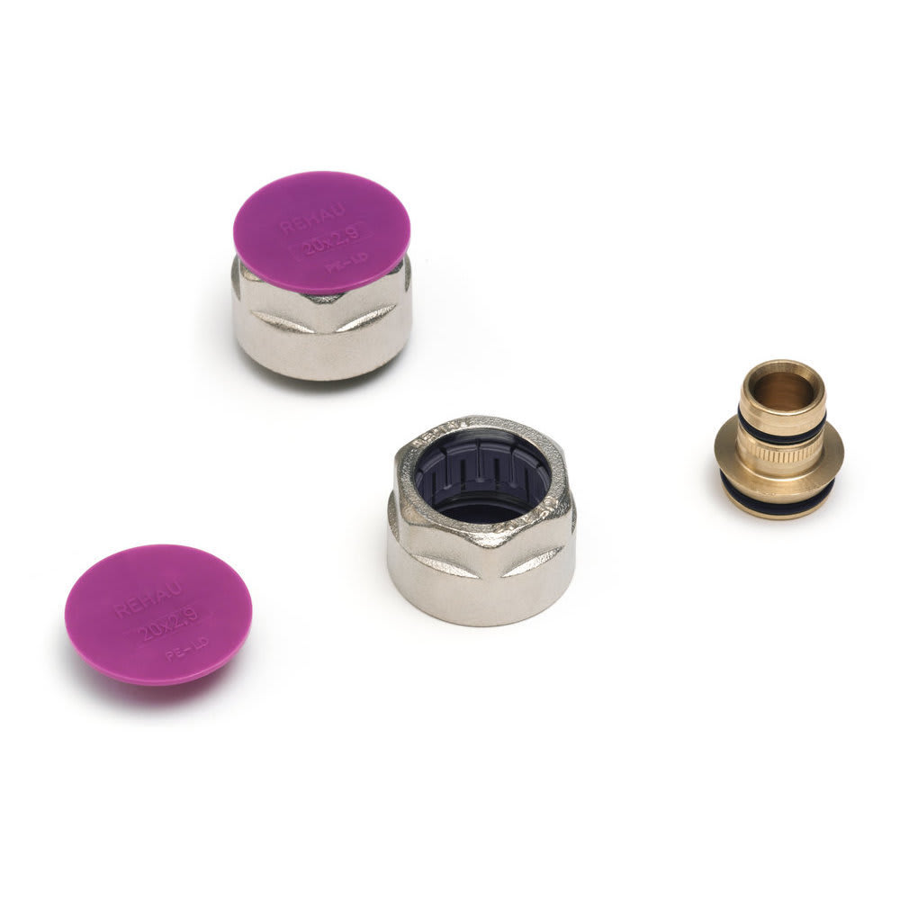 REHAU SPA - RE413601271001 SET DI RACCORDI MECCANICI 20X2,0 FASTLOC