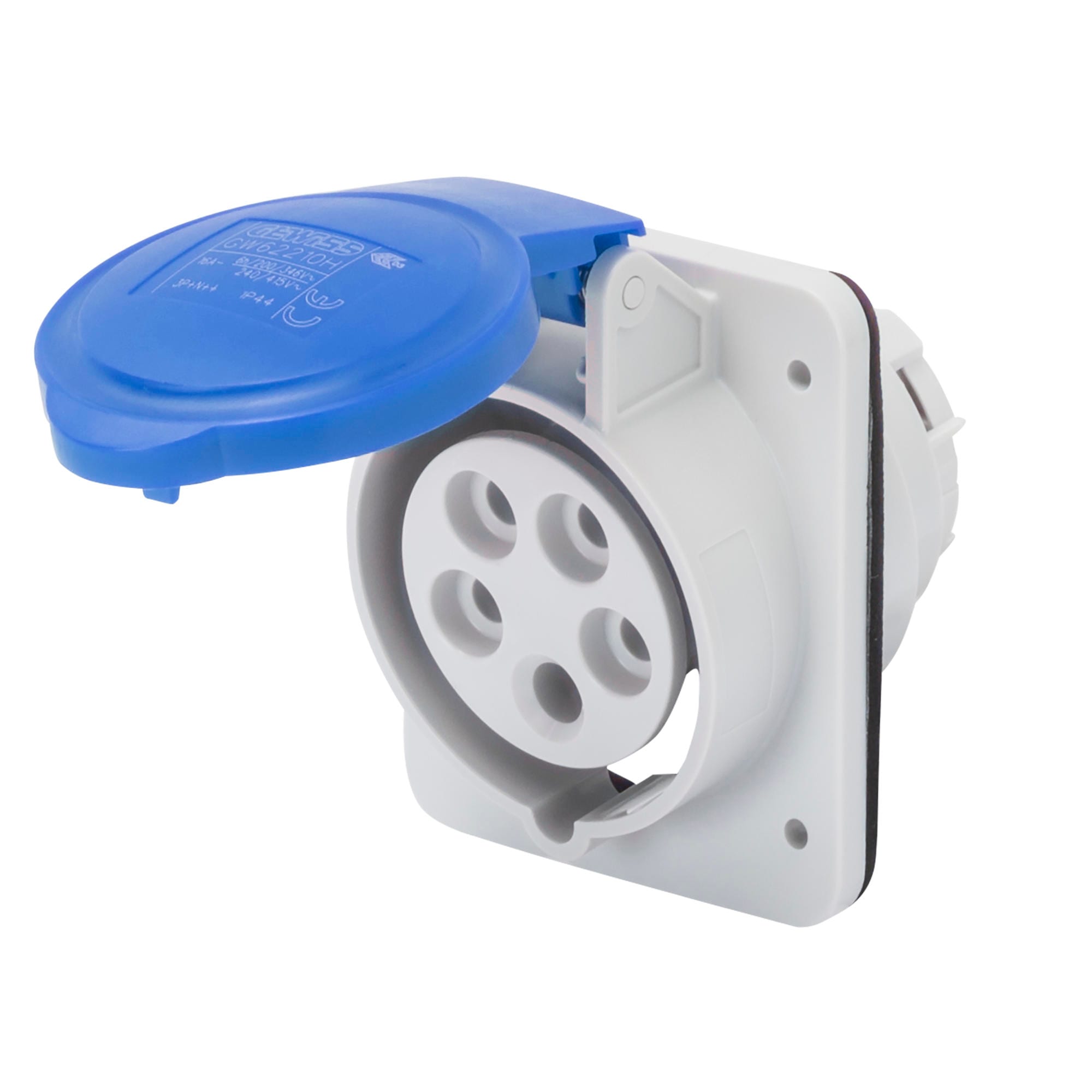 GEWISS - GEWGW62218H PR.INC.10° HP IP44 3P+N+T 32A 230V 9H