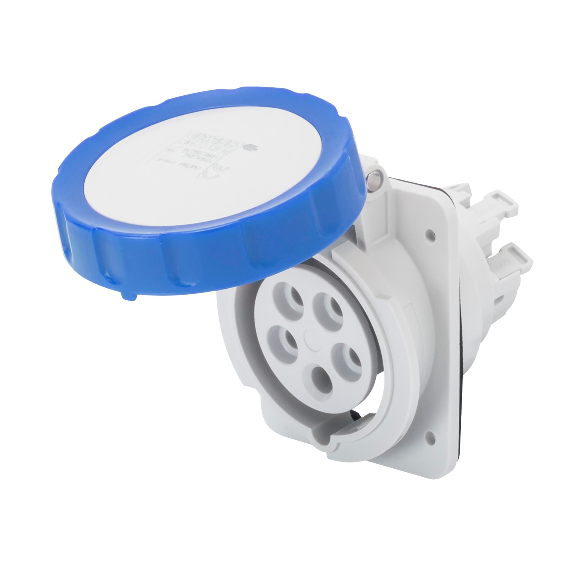 GEWISS - GEWGW62228FH PR.INC.10°HP IP67 3P+T 16A 230V 9H CR