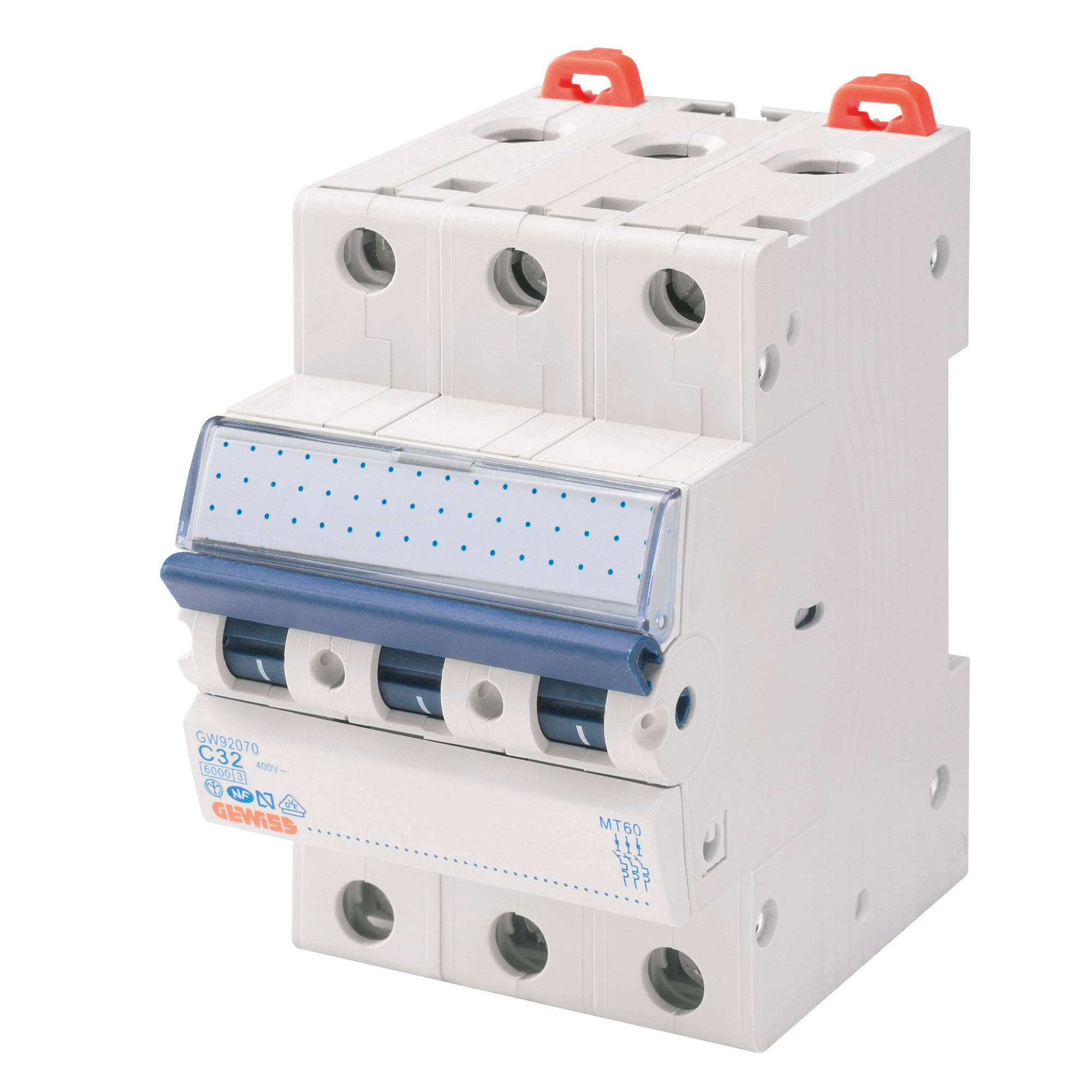GEWISS - GEWGW92761 INT. MAGNETOTERMICO 3P D1 10KA 3M
