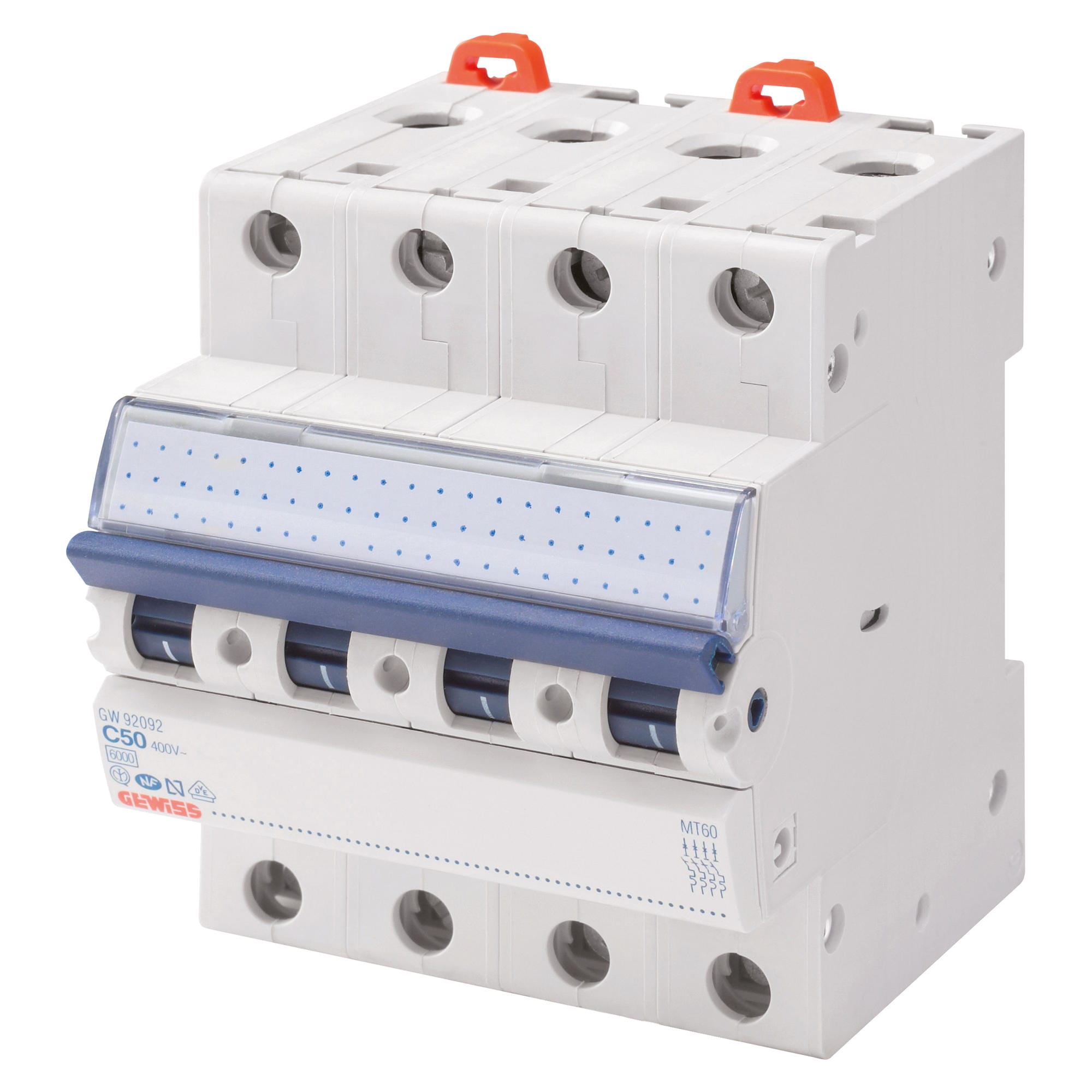 GEWISS - GEWGW92285 INT.MAGNETOTERMICO 4P B6 6KA 4M