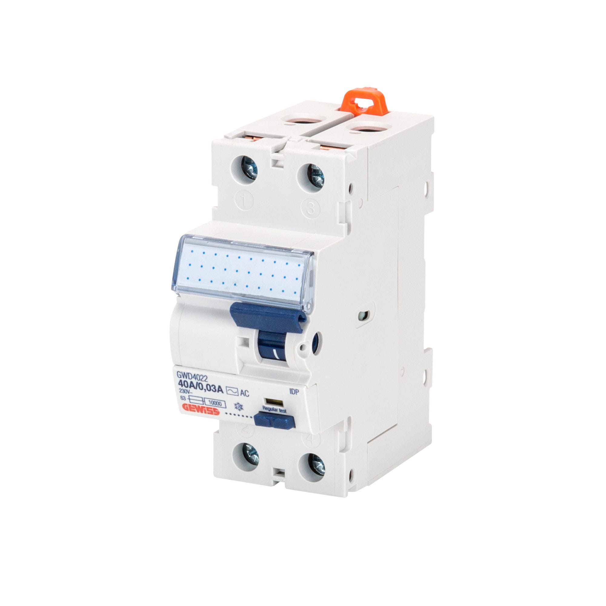 GEWISS - GEWGWD4052 INT.DIFF.PURO 2P 63A A/0,03 2M
