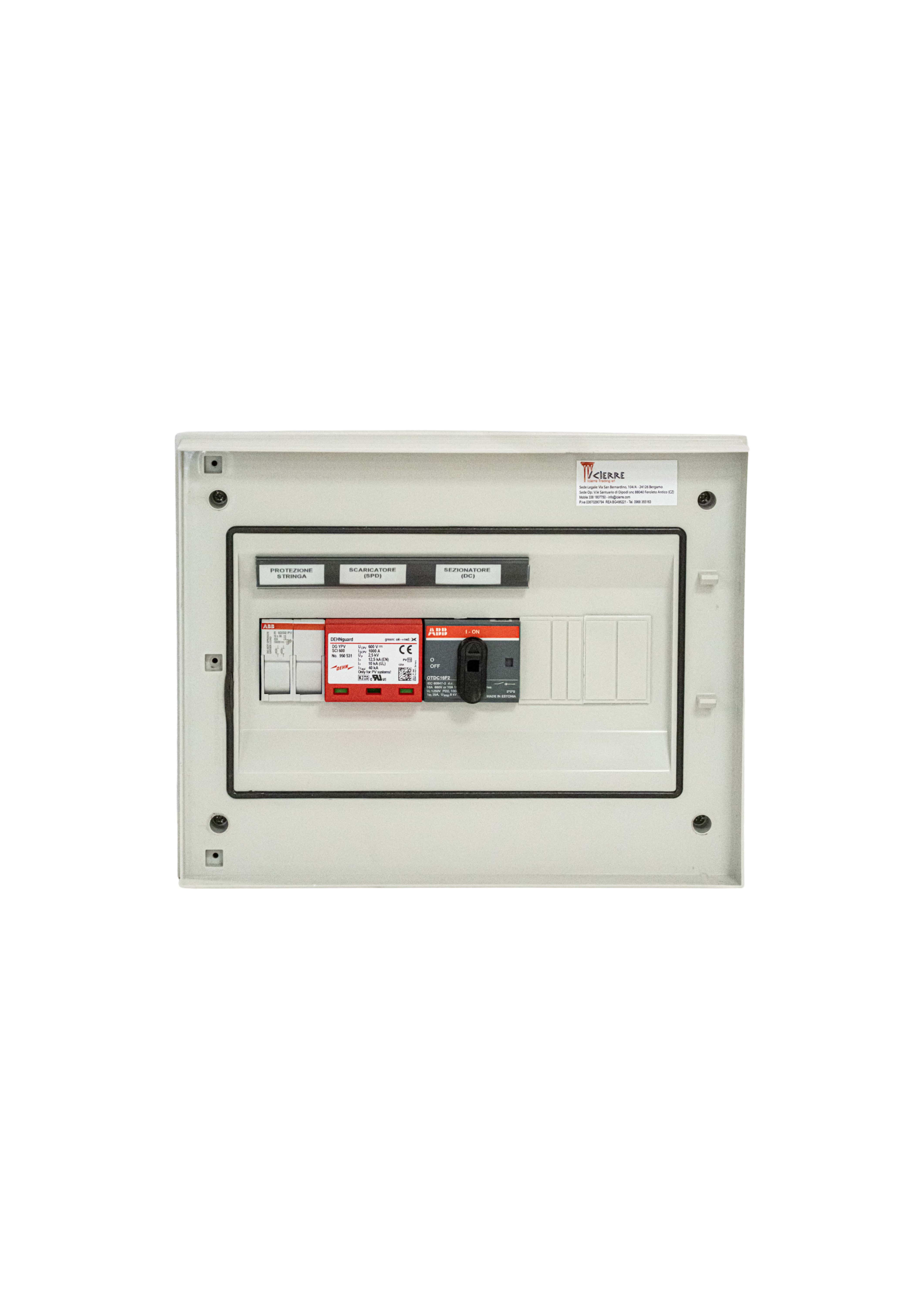 ICIERRE TRADING S.R. - IC2MM046 ICR-QDC-01/01600V16ASEZIONATORE*1STRIN