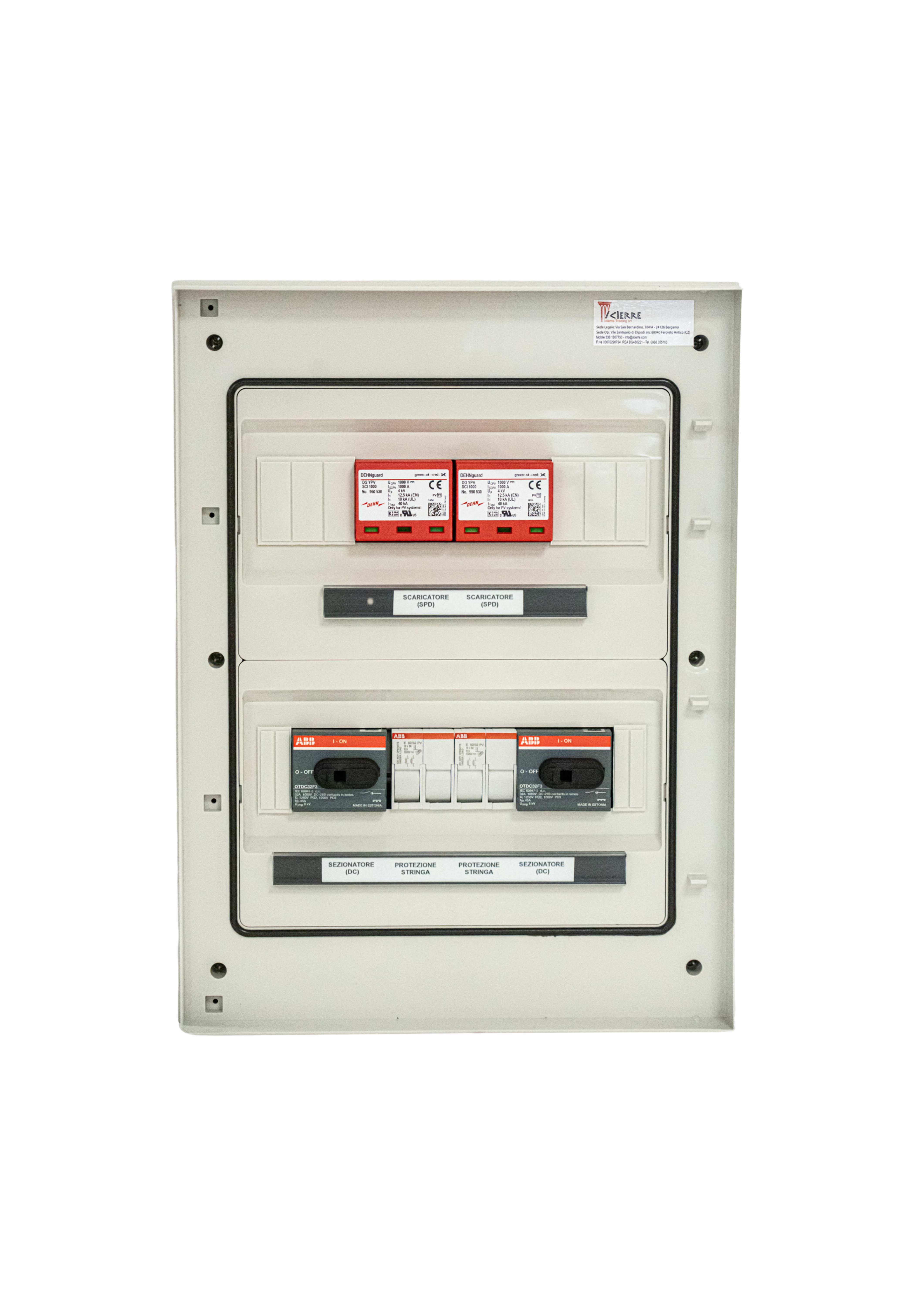 ICIERRE TRADING S.R. - IC2MM049 ICR-QDC-02/021000V16/32ASEZIONATORE*2S