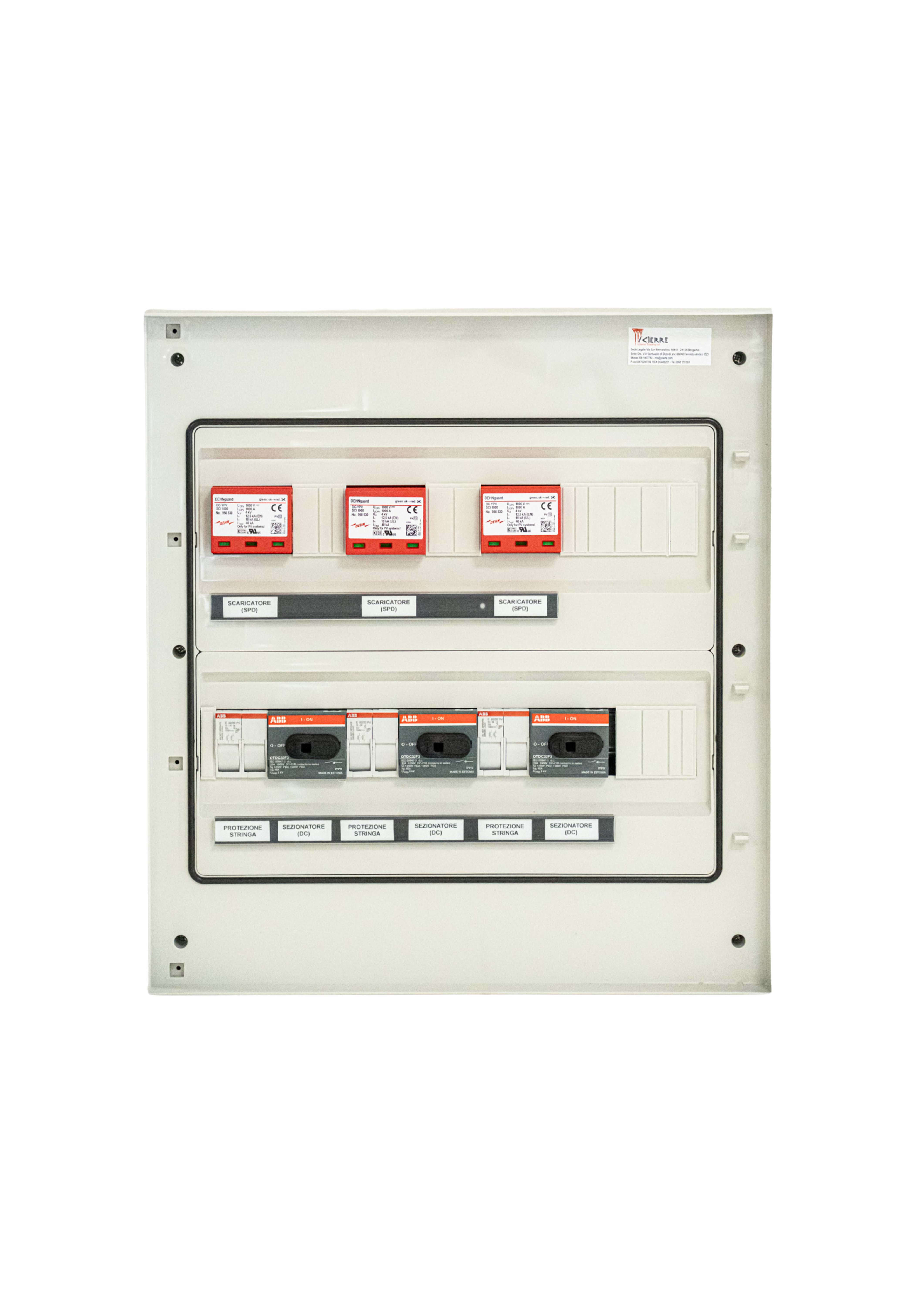 ICIERRE TRADING S.R. - IC2MM080 ICR-QDC03/031000V16ASEZIONATORE*3Stri