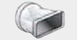 ARISTON THERMO - MRO3208043 GIUNTO ORIZZONTALE D125 A RETT. 150X70