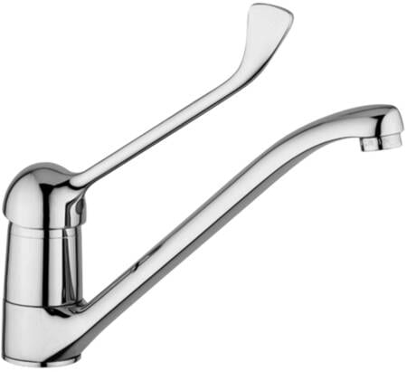 RUBINETTERIA PAFFONI - PFFND303CRF MIX LAVELLO MONOFORO CANNA FUSA CLINICA