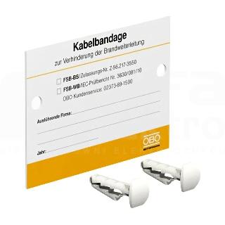 OBO BETTERMANN - OBO7203143 KS-FSB IT TARGHETTA IDENTIFICAZIONE