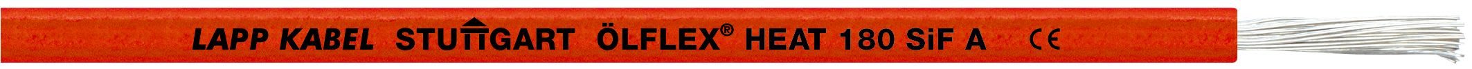 LAPP ITALIA SRL - LPP1249508 OLFLEX HEAT 180 SIF A 1X6 GNYE