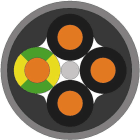 LAPP ITALIA SRL - LPP13040099/200 OLFLEX SMART 108 4G1,5