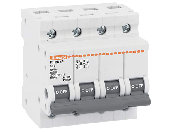 LOVATO - LOVP1MS4P032 SEZIONATORE MODULARE - 4P 32A
