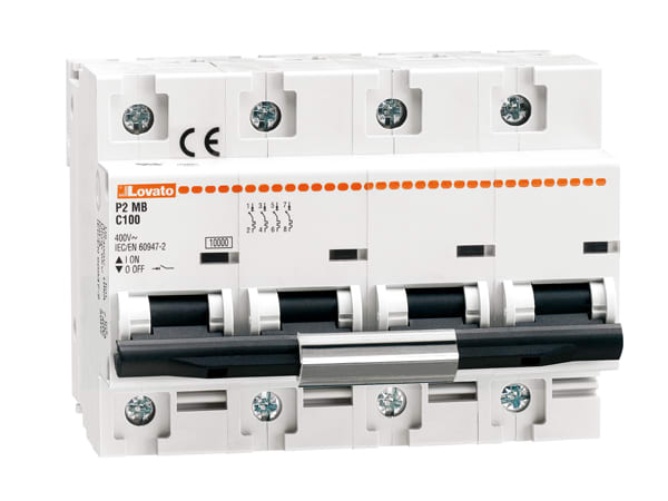 LOVATO - LOVP2MB4PD100 INTERRUTT. MAGNETOTERMICO 4P D 100A 10KA