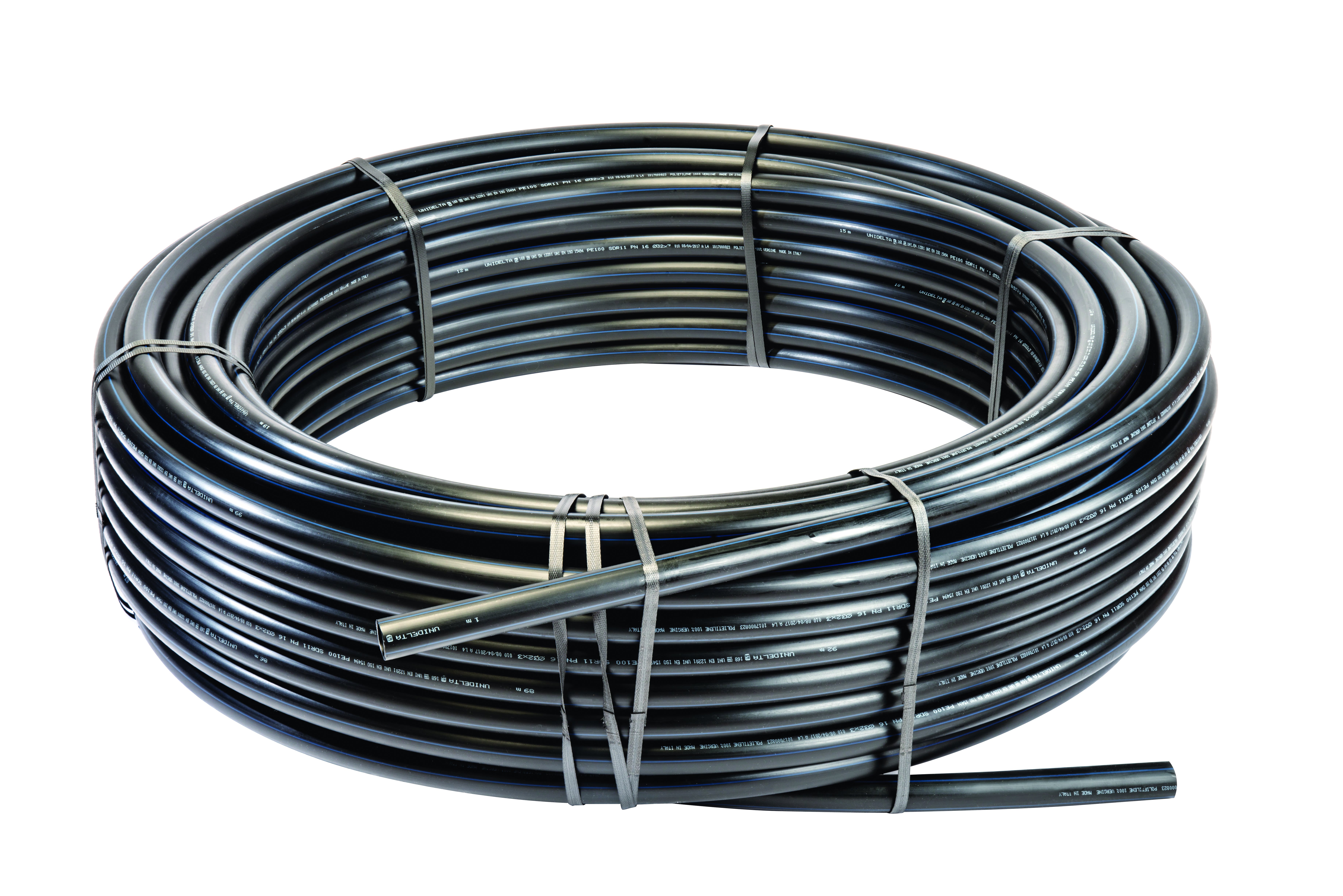 UNIDELTA SPA - UND2050016063050 TUBO PE100 PN16 D63