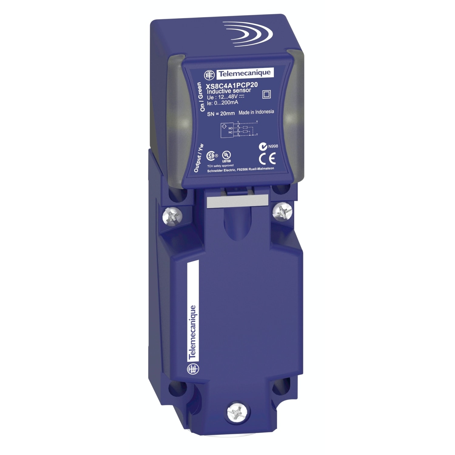 YAGEO TMSS ITALY SRL - TSIXS8C4A4PCP20 40X117 12 48V DC PNP NO NC 4FIL SN 40 M2