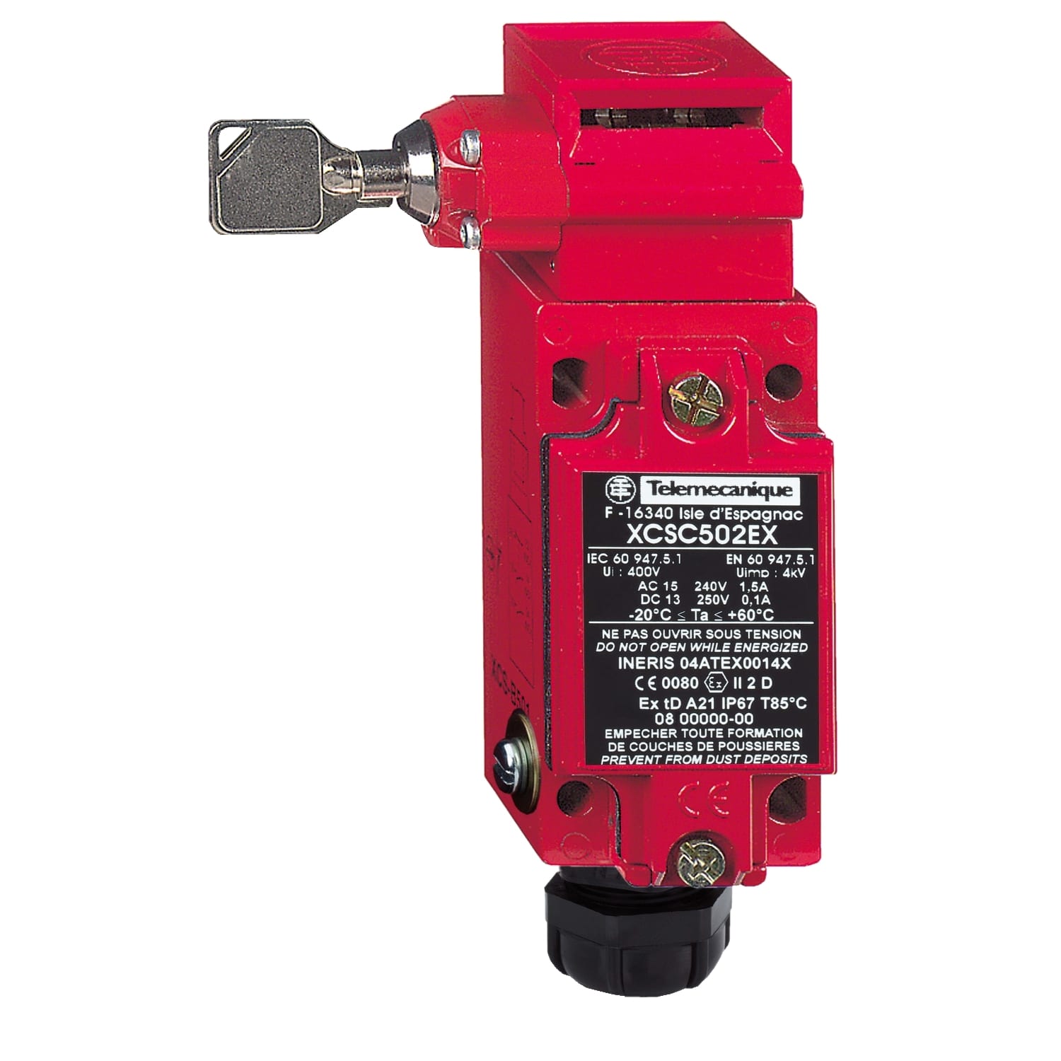 YAGEO TMSS ITALY SRL - TSIXCSC702EX MET.LIMIT.SWITCH MANU LOC EX D