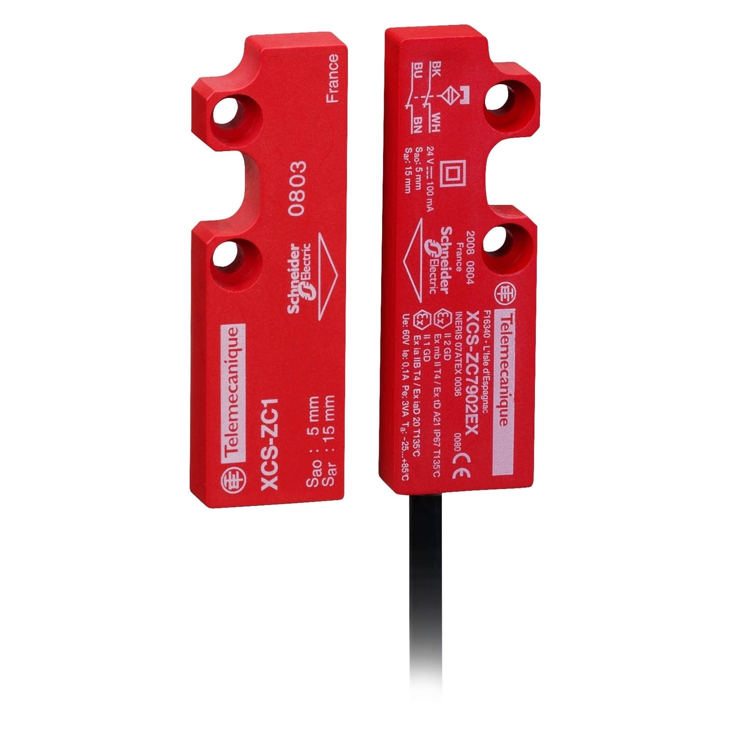 YAGEO TMSS ITALY SRL - TSIXCSDMC79010EX SHORT MAGNETIC SAFETY SWITCH XCSDMC79010