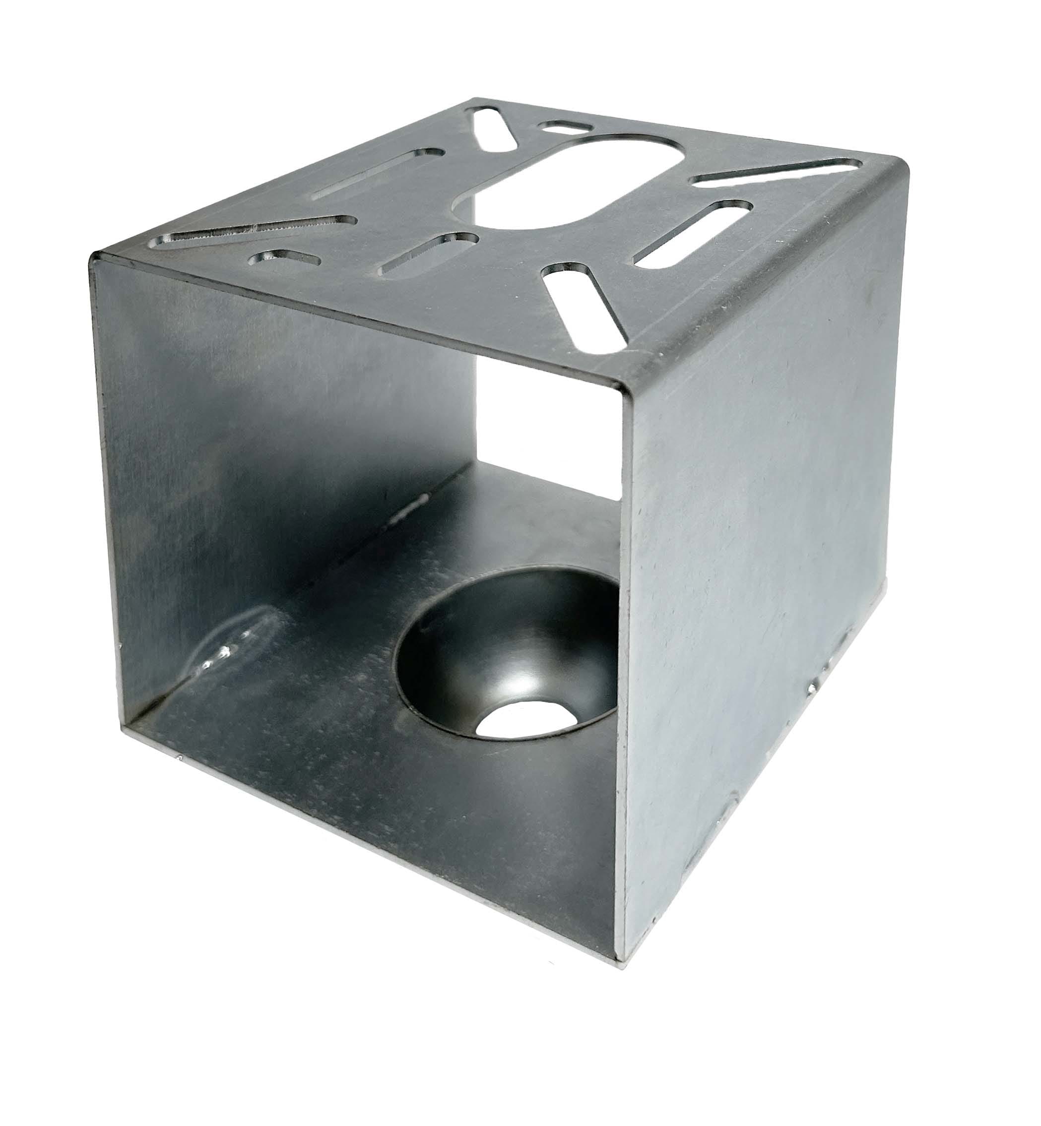 UNIERRE SRL UNIPERSO - URRPU1212FZ SUPPORTO ACCIAIO REG.ORBITALE-120X120MM-