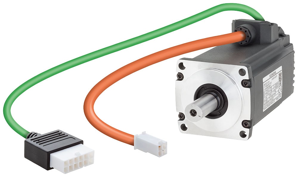 SIEMENS - SIE1FL60322AF211AA1 SIMOTICS S-1FL6 LI, 1AC/3AC 230V, 0,64 Nm, 3000 1/min