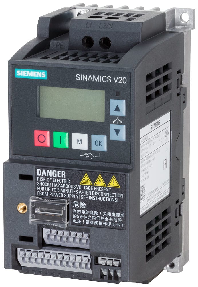 SIEMENS - SIE6SL32105BB125BV1 SINAMICS V20, 1AC230V 0,25KW FILTER B