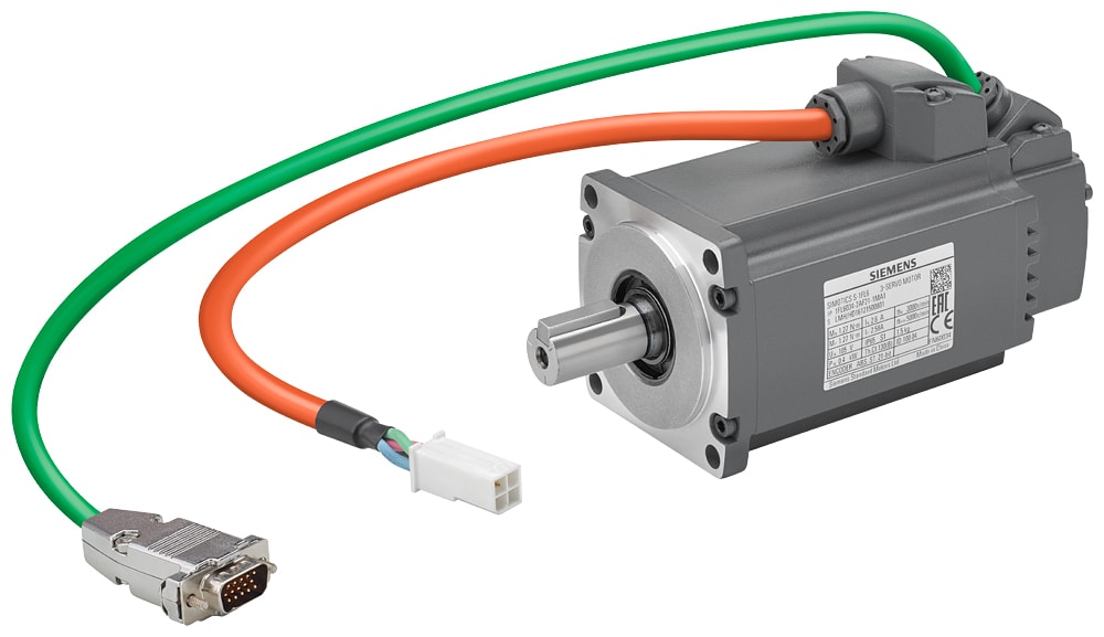 SIEMENS - SIE1FL60322AF211MA1 SIMOTICS S-1FL6 LI, 1AC/3AC 230V, 0,64 Nm, 3000 1/min