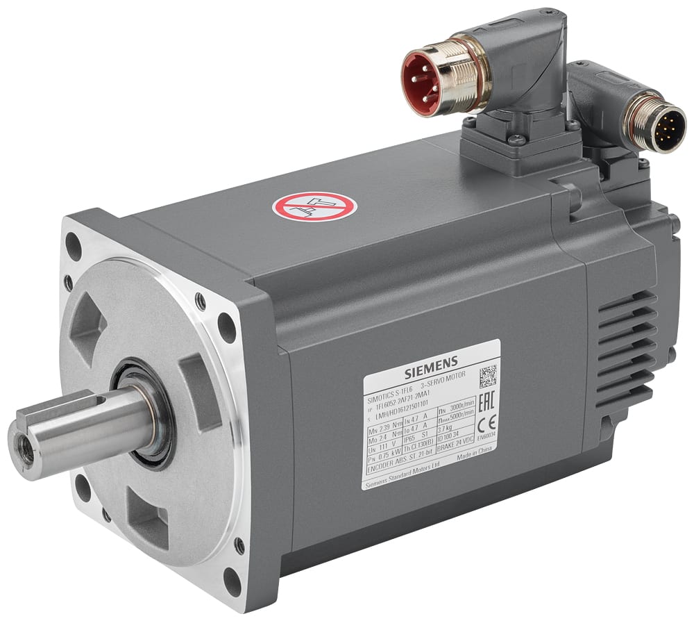 SIEMENS - SIE1FL60542AF212LA1 SIMOTICS S-1FL6 LI, 1AC/3AC 230V, 6,37 Nm, 3000 1/min