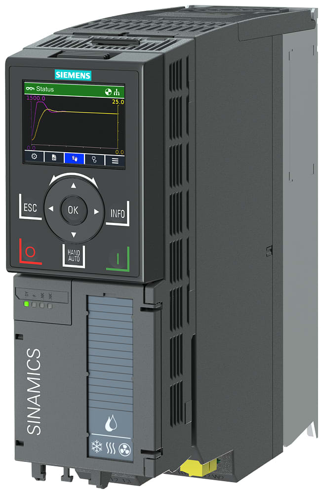 SIEMENS - SIE6SL32201YE140AF0 G120X IP20 380-480V 1.5KW FSA C2
