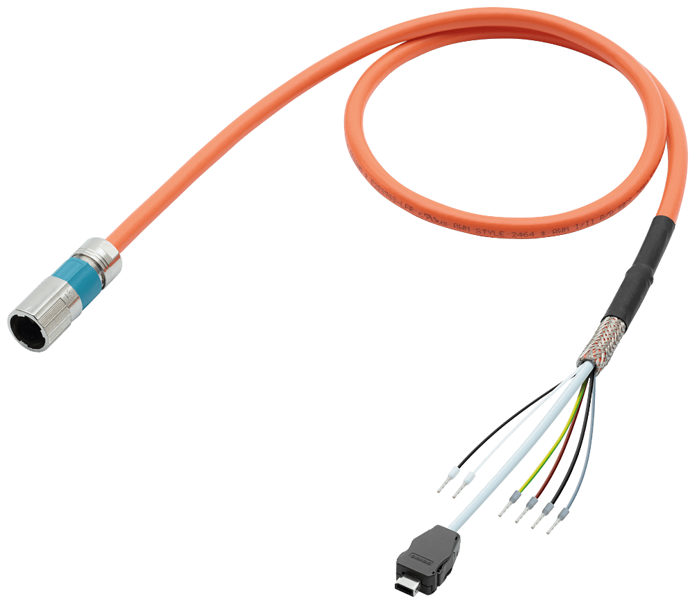 SIEMENS - SIE6FX80028QN081CF0 MOTION-CONNECT 800PLUS, soluzione monocavo OCC, cavo di base
