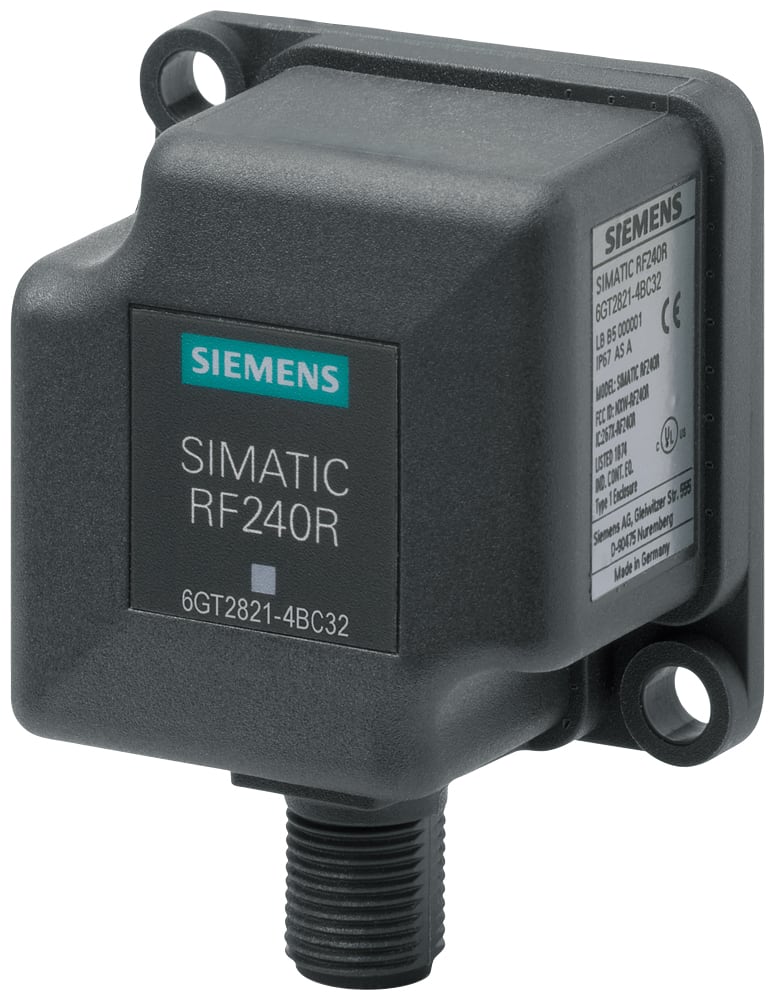 SIEMENS - SIE6GT28214BC32 SIMATIC RF200 Reader RF240R, IO-Link V1.1, IP67, -25 ... +70°C