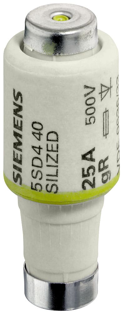 SIEMENS - SIE5SD480 Cartuccia fusibile SILIZED 500 V per protezione semiconduttori extrarapida, grandezza DII, E27