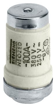 SIEMENS - SIE5SE2300 Cartuccia fusibile NEOZED, D03, 100 A, gG, Un AC: 400 V, Un DC: 250 V