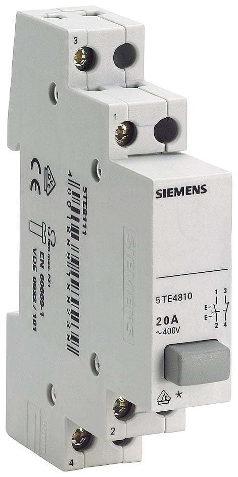 SIEMENS - SIE5TE4811 PULSANTE 2NA 20A 400VCA 1UM