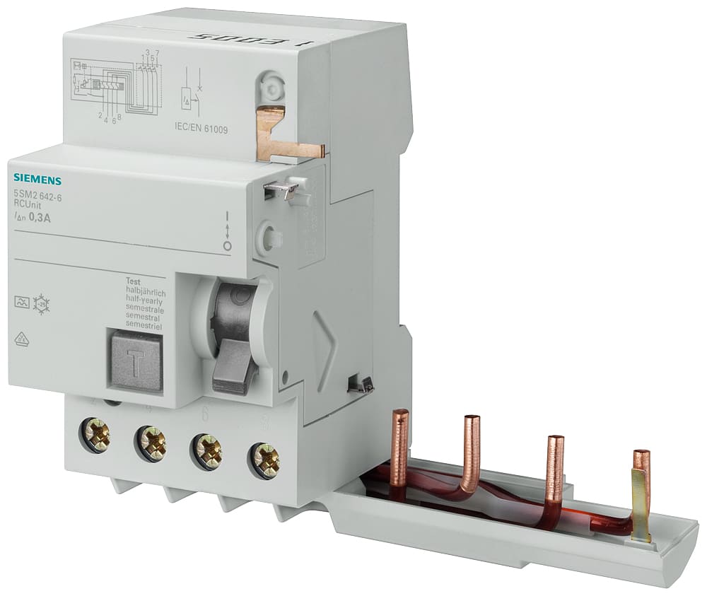 SIEMENS - SIE5SM26426 BLOCCO DIFF. 4P 40A 0,3A TIPO A X 5SY