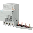 SIEMENS - SIE5SM27458 Blocco differenziale, a 4 poli, tipo A, selettivo, In: 63 A, 500 mA, Un AC: 400 V, per 5SY